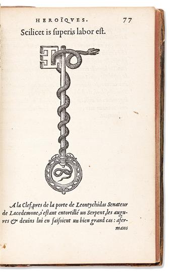 Paradin, Claude (c. 1510-1573) Devises Heroïques.